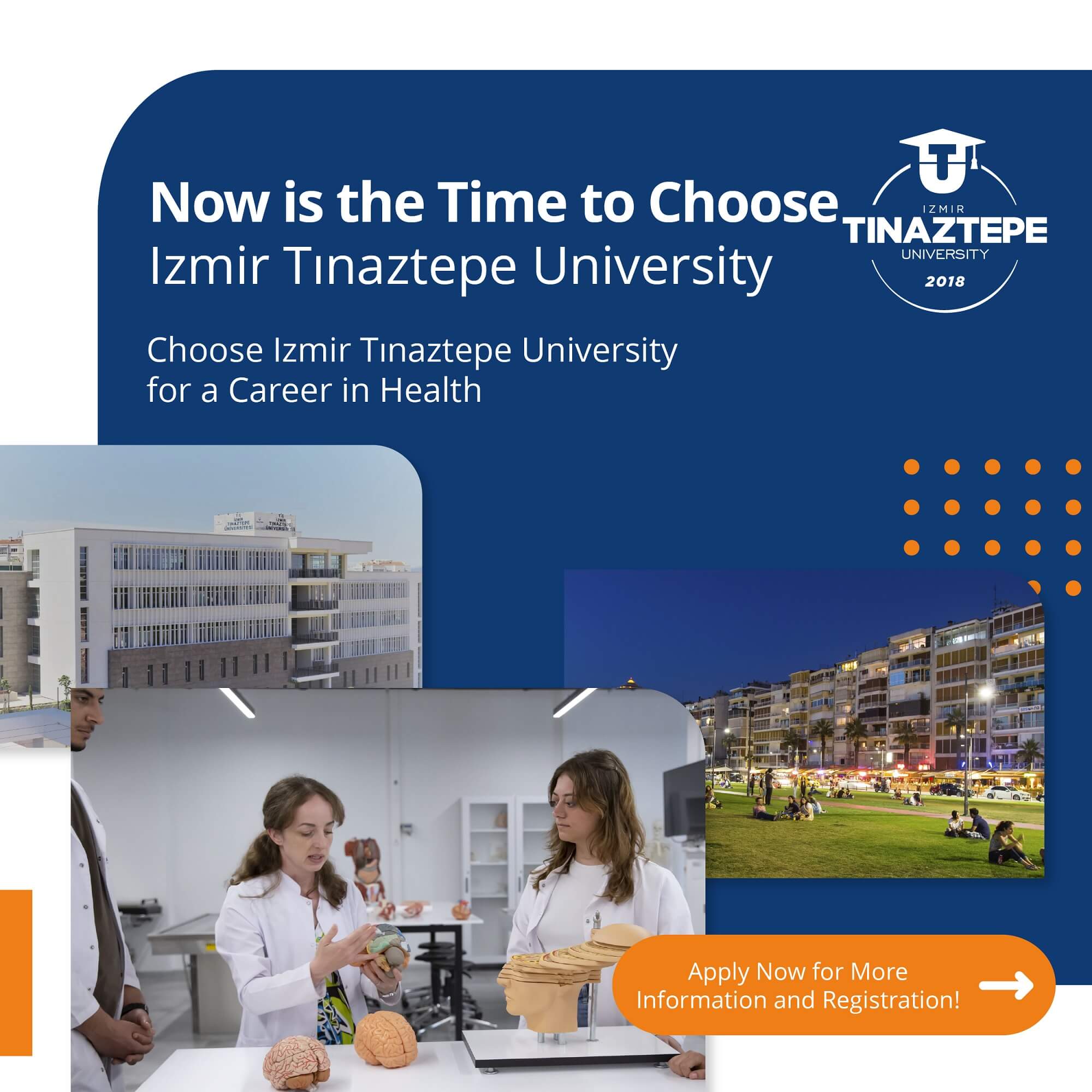 Now is the Time to Choose Izmir Tınaztepe University<br>Choose Izmir Tınaztepe University for a Career in Health Apply Now for More information and Registration.