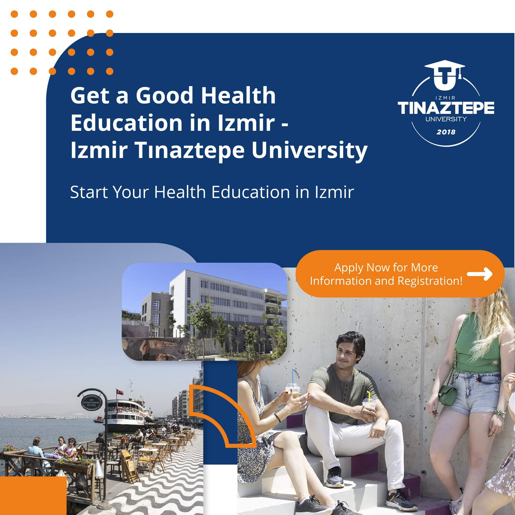 Get a Good Health Education in Izmir - Izmir Tınaztepe University<br>Start Your Health Education in Izmir Apply Now for More information and Registration.